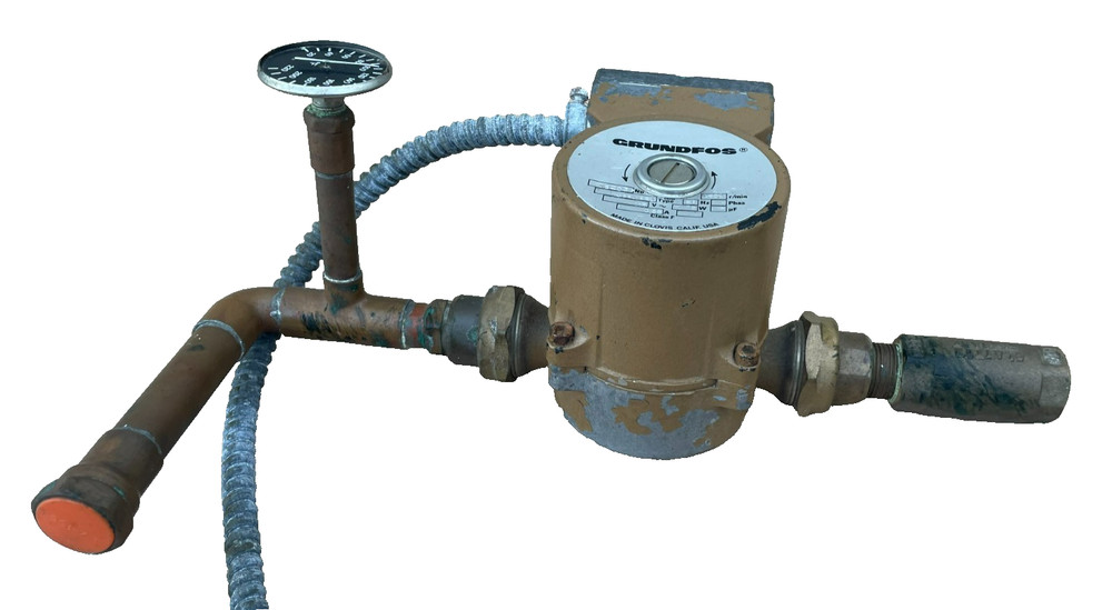 Vintage Grundfos, Circulator Pump 115V