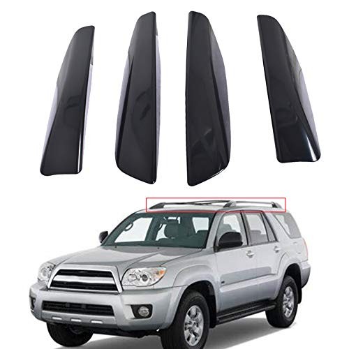4Pcs Roof Rack Rail End Cover Shell Replacement for 2003-2009 4Runner N210