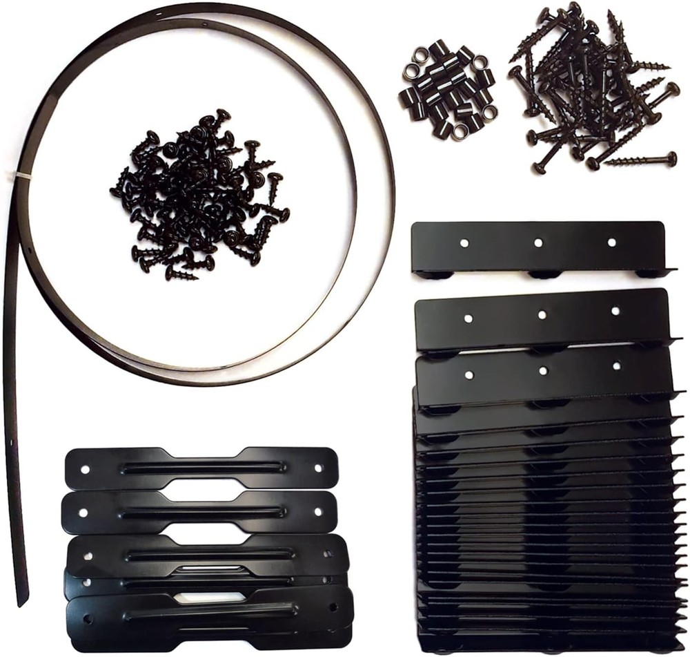 Deck Sunblind System 11060, Louvers Bracket Shutter Hardware Kit, Up to 11 Board
