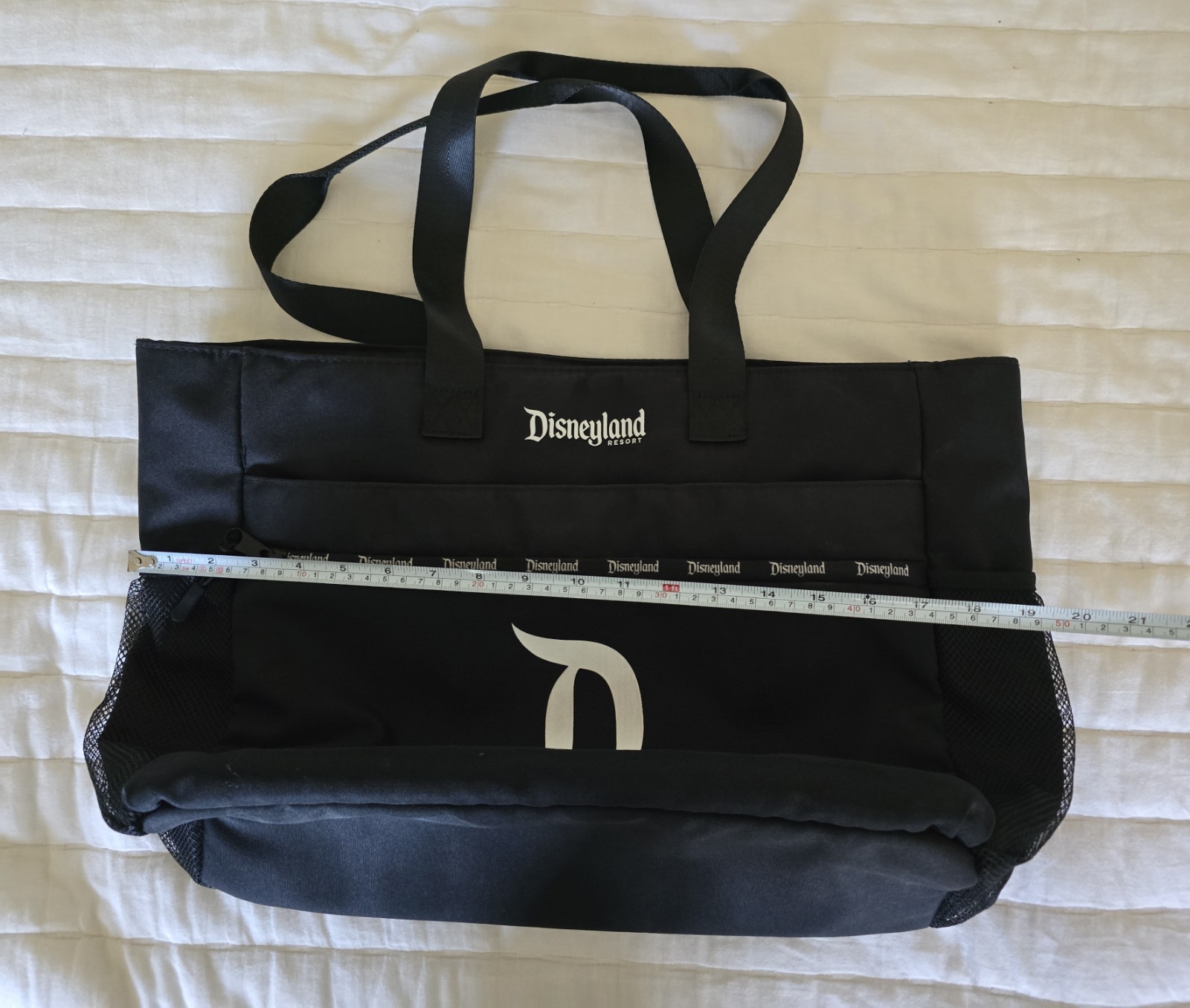 Disneyland - Black Long Tote Bag (New for 2026, with tags)