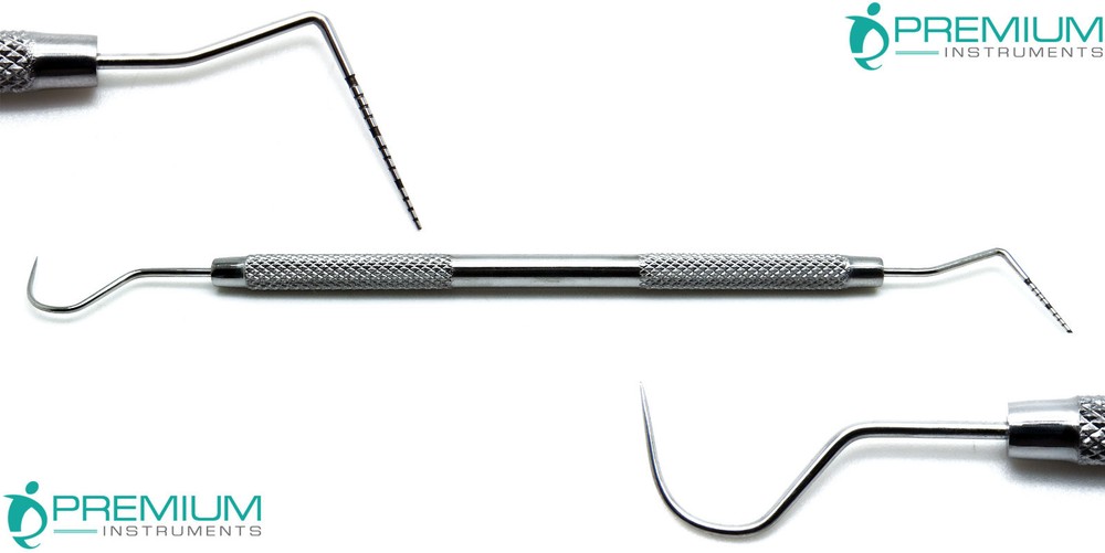 Dental Williams Explorer UNC 15/23 Color Coded Probe Double Ended Instruments