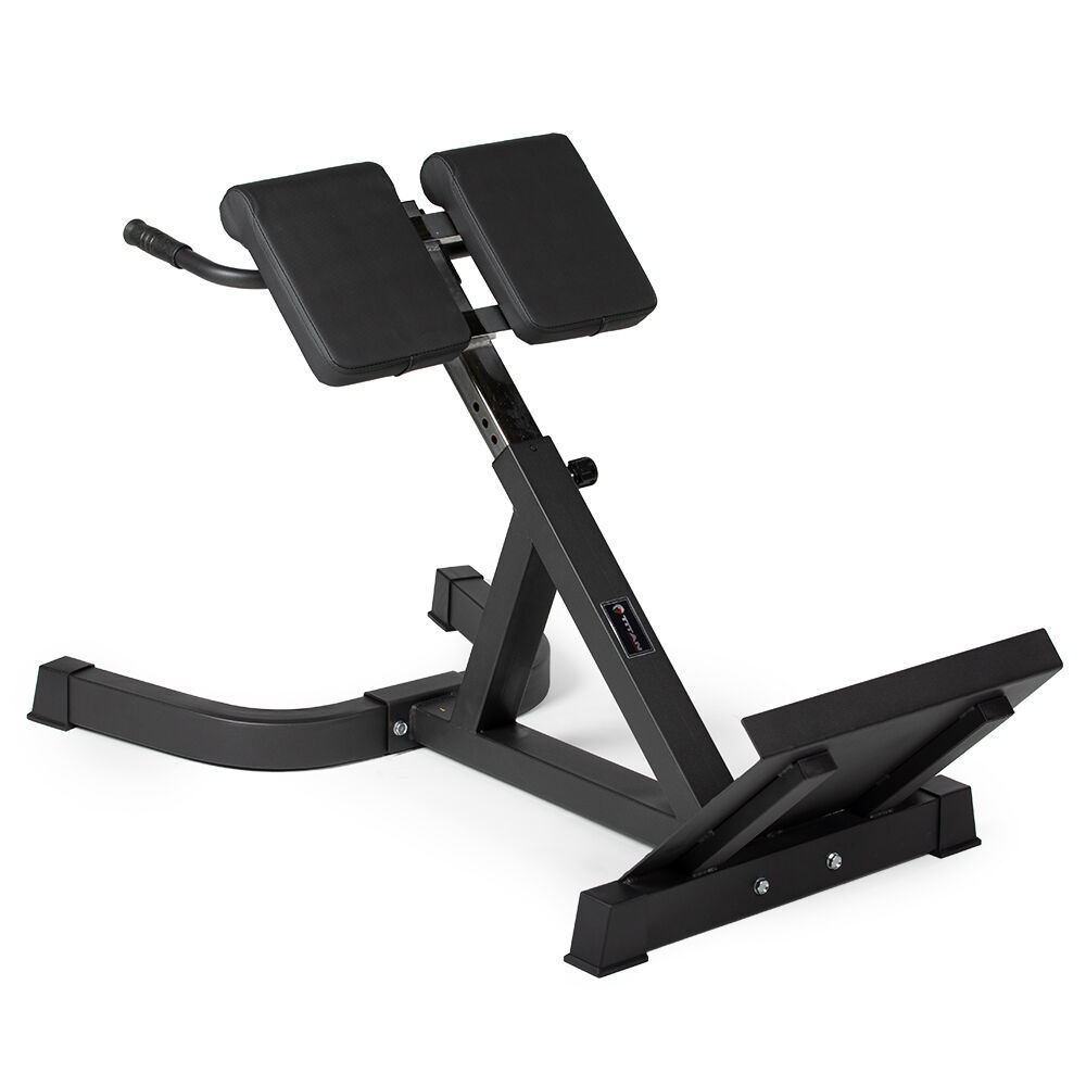 Titan Fitness Back Hyperextension, Adjustable Roman Chair Bench