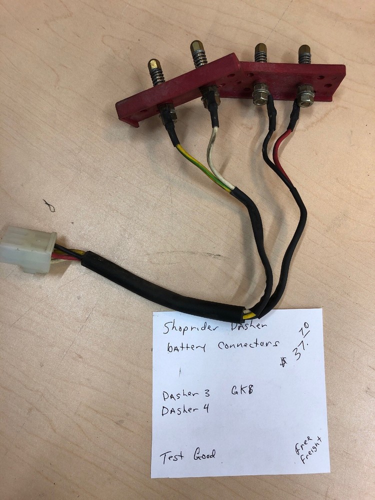Shoprider Battery Connectors