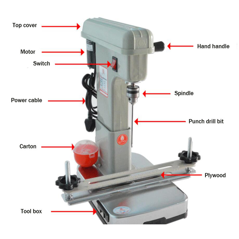 New Electric Book Binding Machine Financial Binder Office Binding Tool 180W 220V