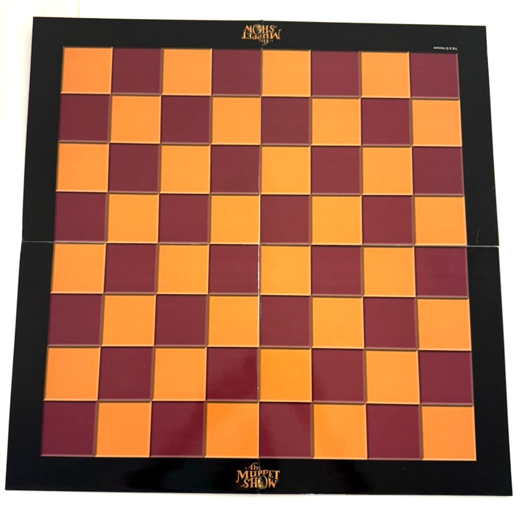 The Muppet Show Deluxe Collector's Chess Set Complete Metal Tin