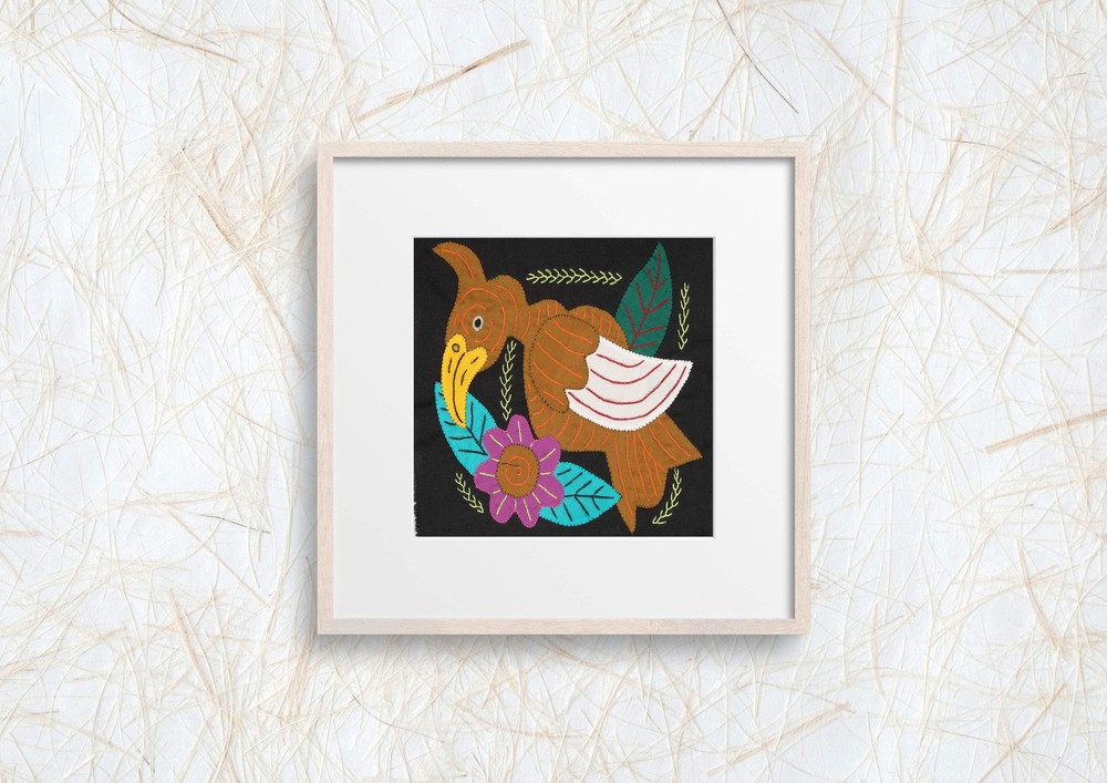 Multicolor Bird Brown And White Molita
