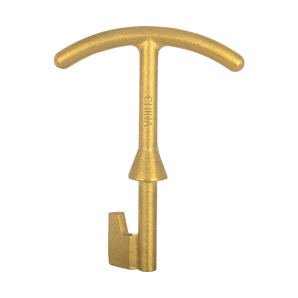EFIELD Water Meter Box Key, Brass Made, 5.5-inch Length,(TOOL034)