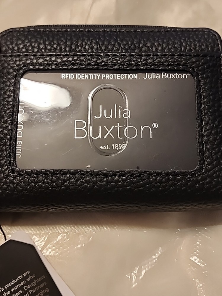 Julia Buxton RFID Wizard Wallet Black