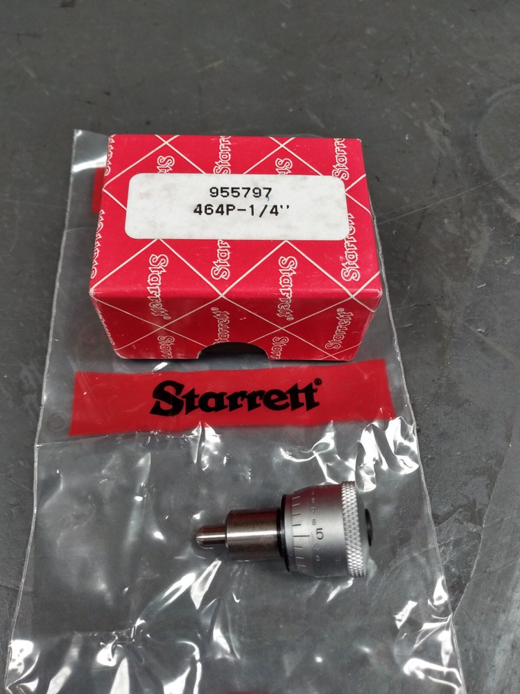 Starrett micrometer head 464P 0.25  Round tip
