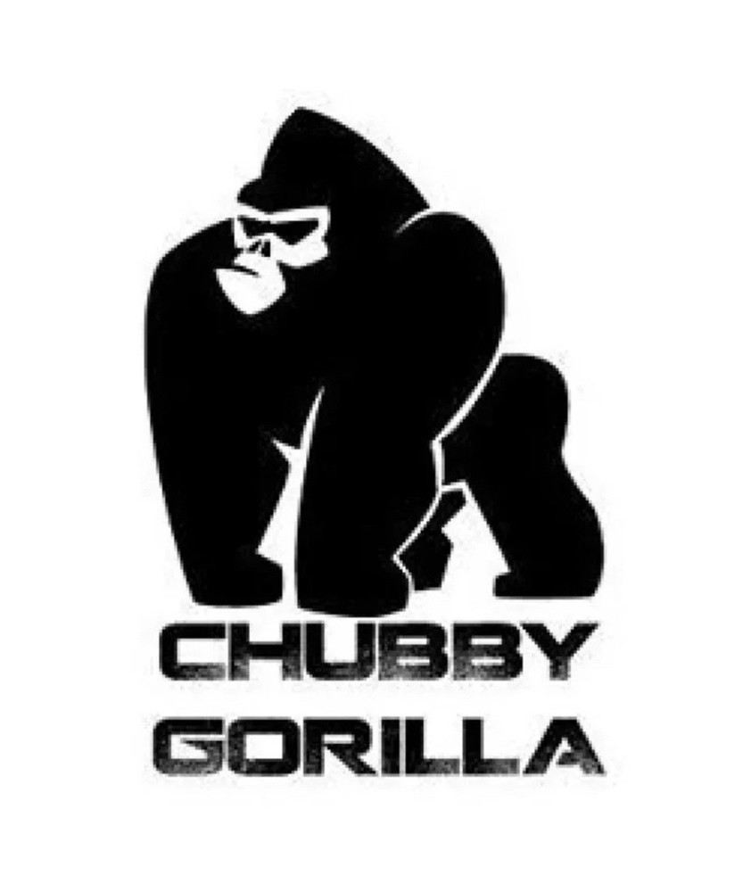 CHUBBY GORILLA 60ML LDPE SOFT AUTHENTIC BOTTLES (10pack) BLUE