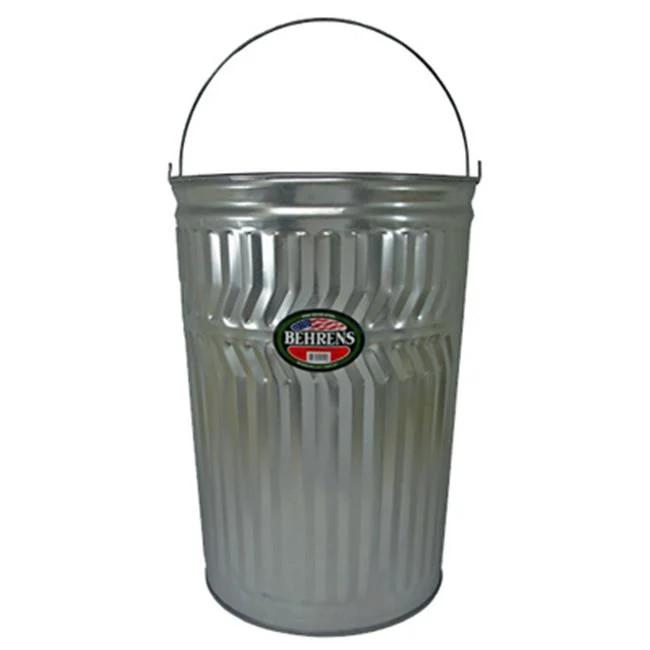 Behrens 1211UGL 20 Gallon Galvanized Sheet Insert Pail