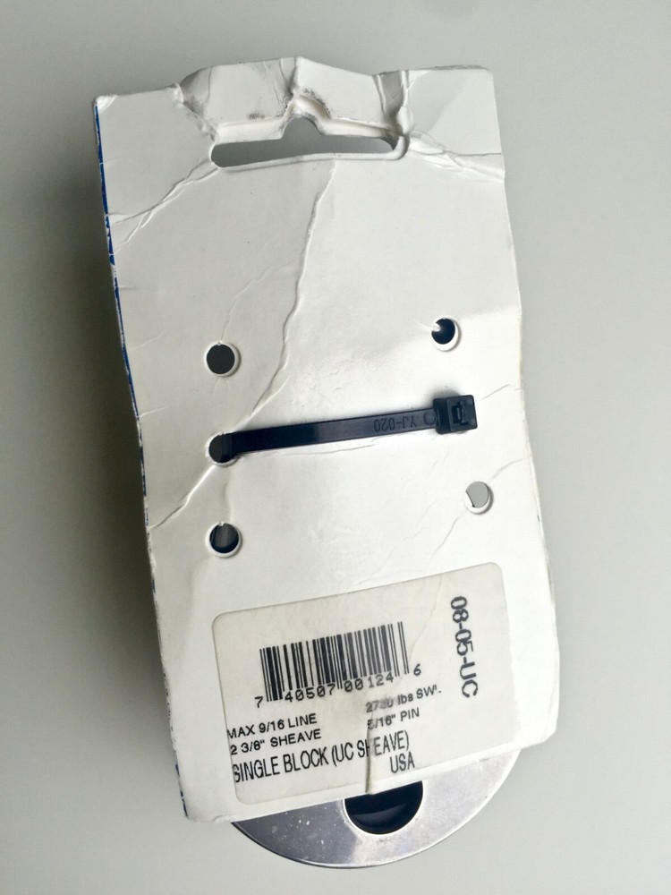 SCHAEFER 8 Series Universal Head Block, Single, Stainless Cheeks