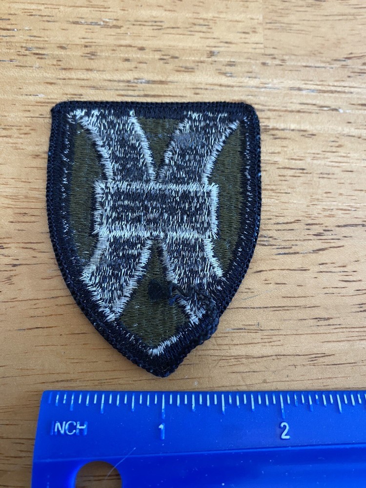 US Army 21st Sustainment Command Subdued Patch INV5677