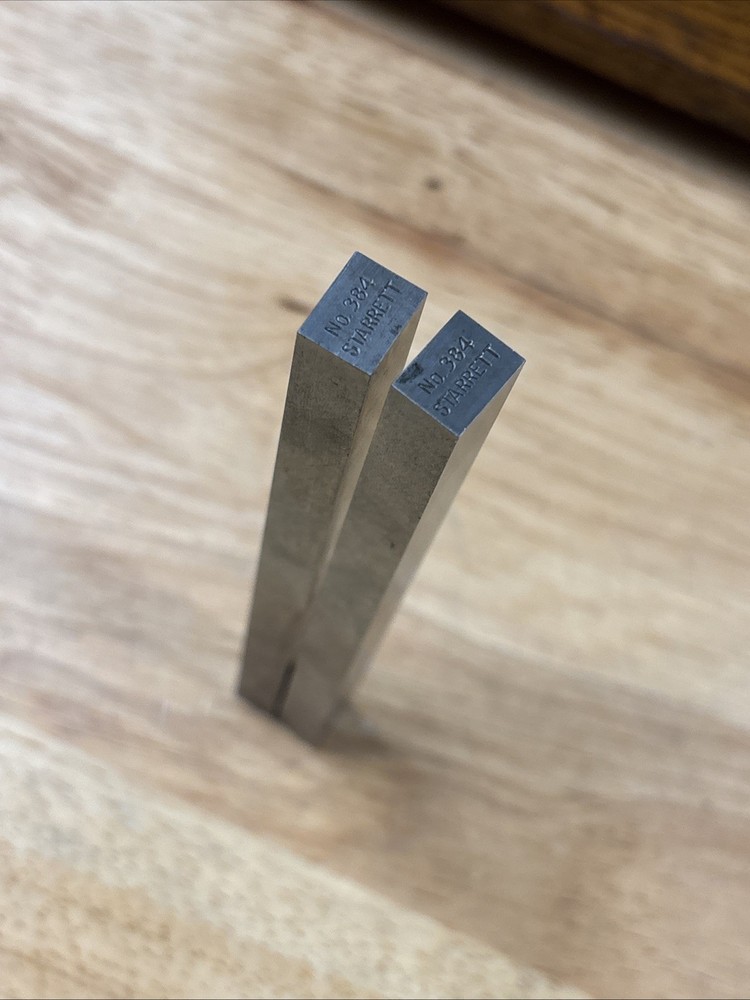 Starrett 384 Steel Parallel 6" Length, 3/8" Thickness, 1/2" Width