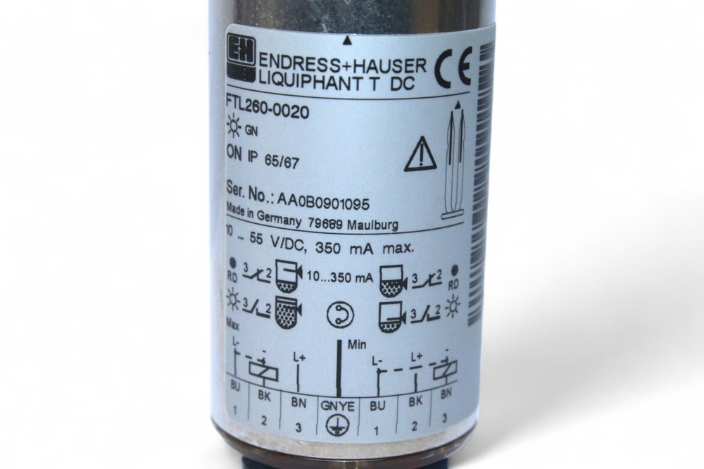 ENDRESS+HAUSER FTL260-0020 POINT LEVEL SWITCH