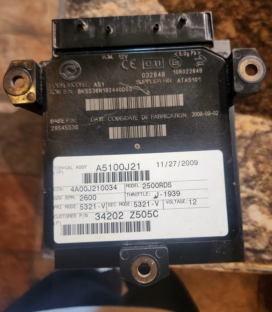 Allison Transmission Control Module