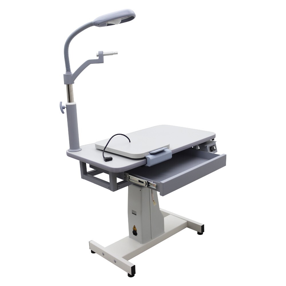 110V Full Automatic Optometry Ophthalmic Eyeglass Test Stand Combined Table