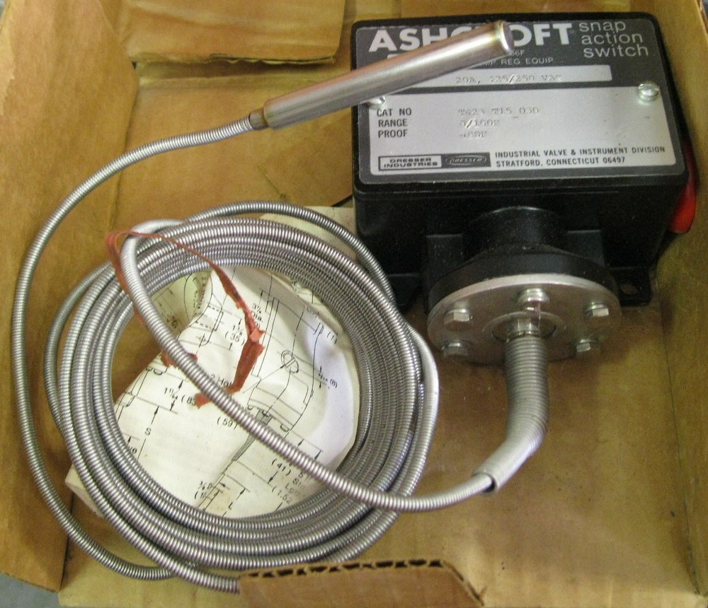 Ashcroft T423 T15 030 Temperature Control 0-100F