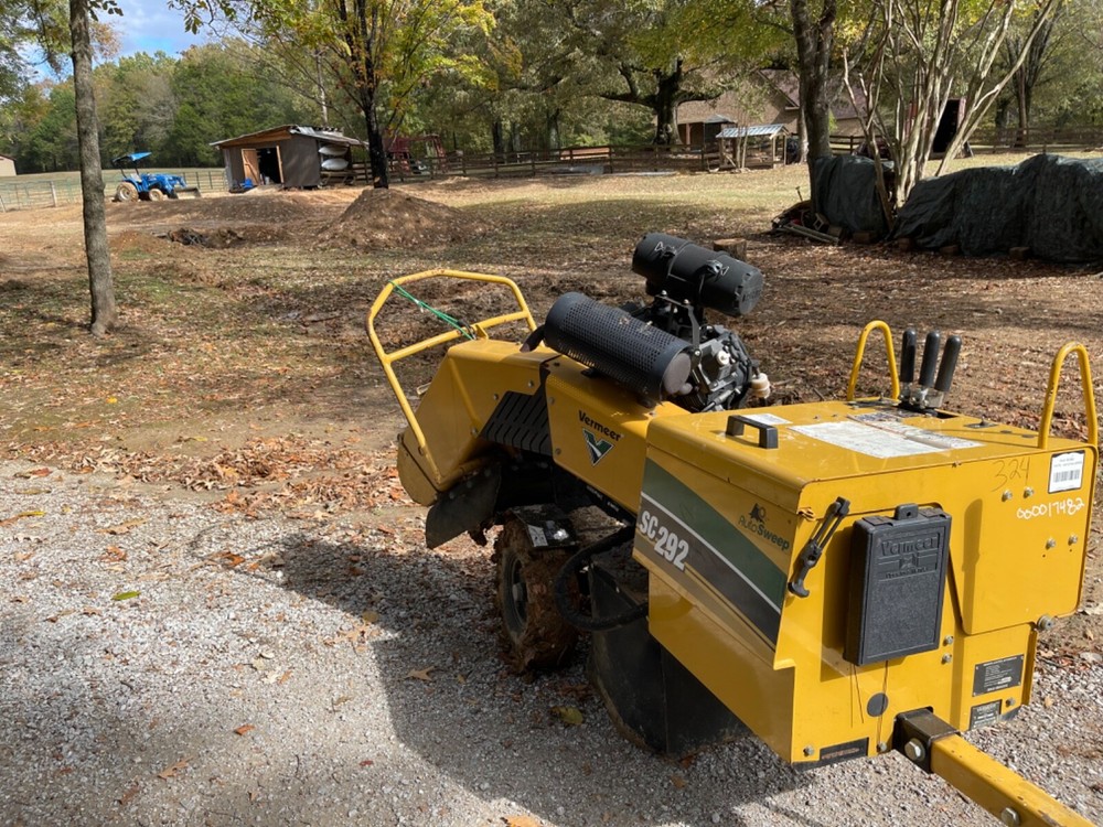 Stump grinder vermeer