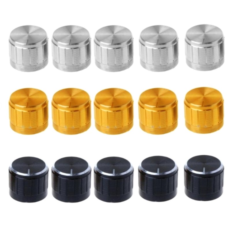 10Pcs Volumes Control Knob Potentiometer Knobs for Speaker Effect Pedal