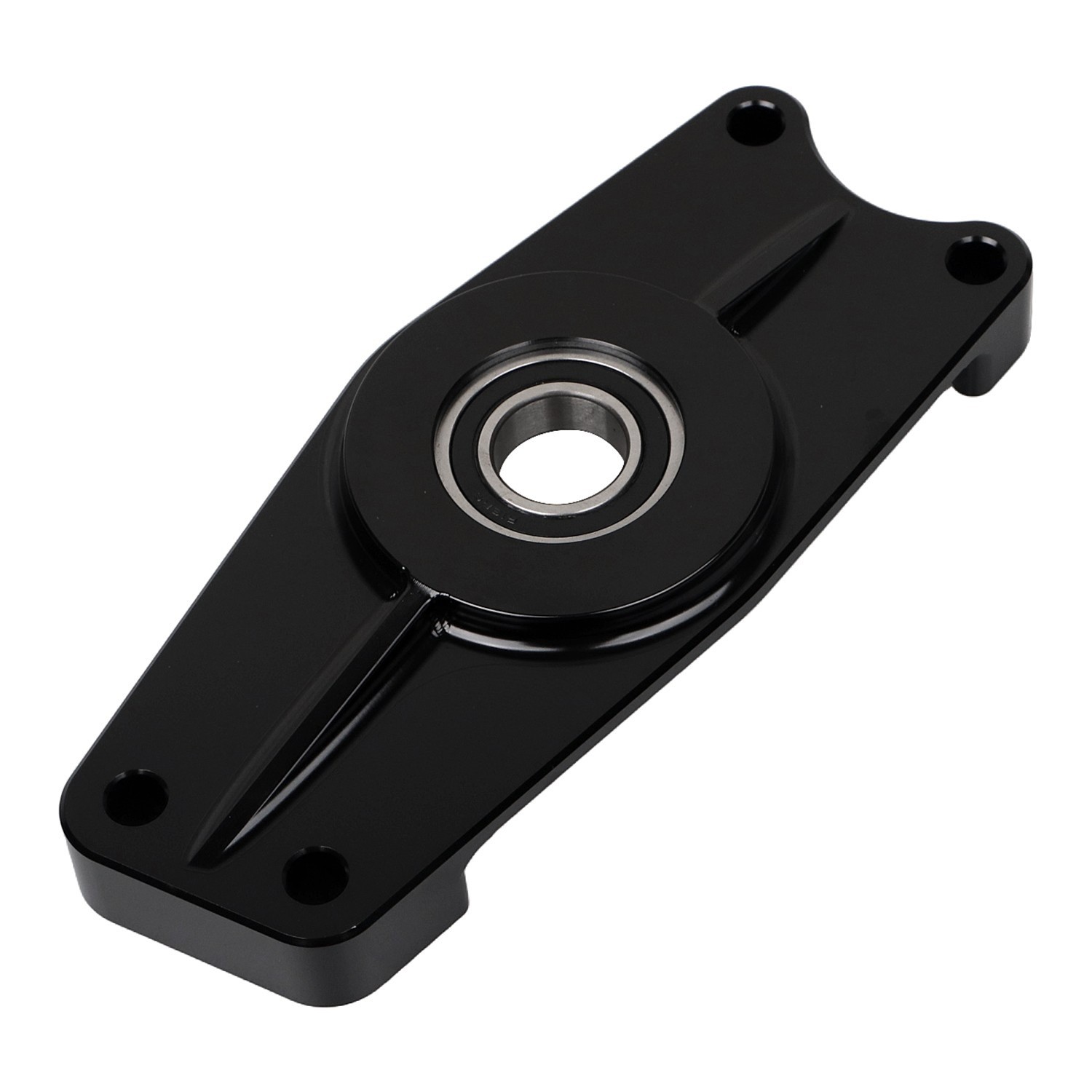 Black Aluminum Transmission Mainshaft Support For Harley Big Twin 4 speed 65-up