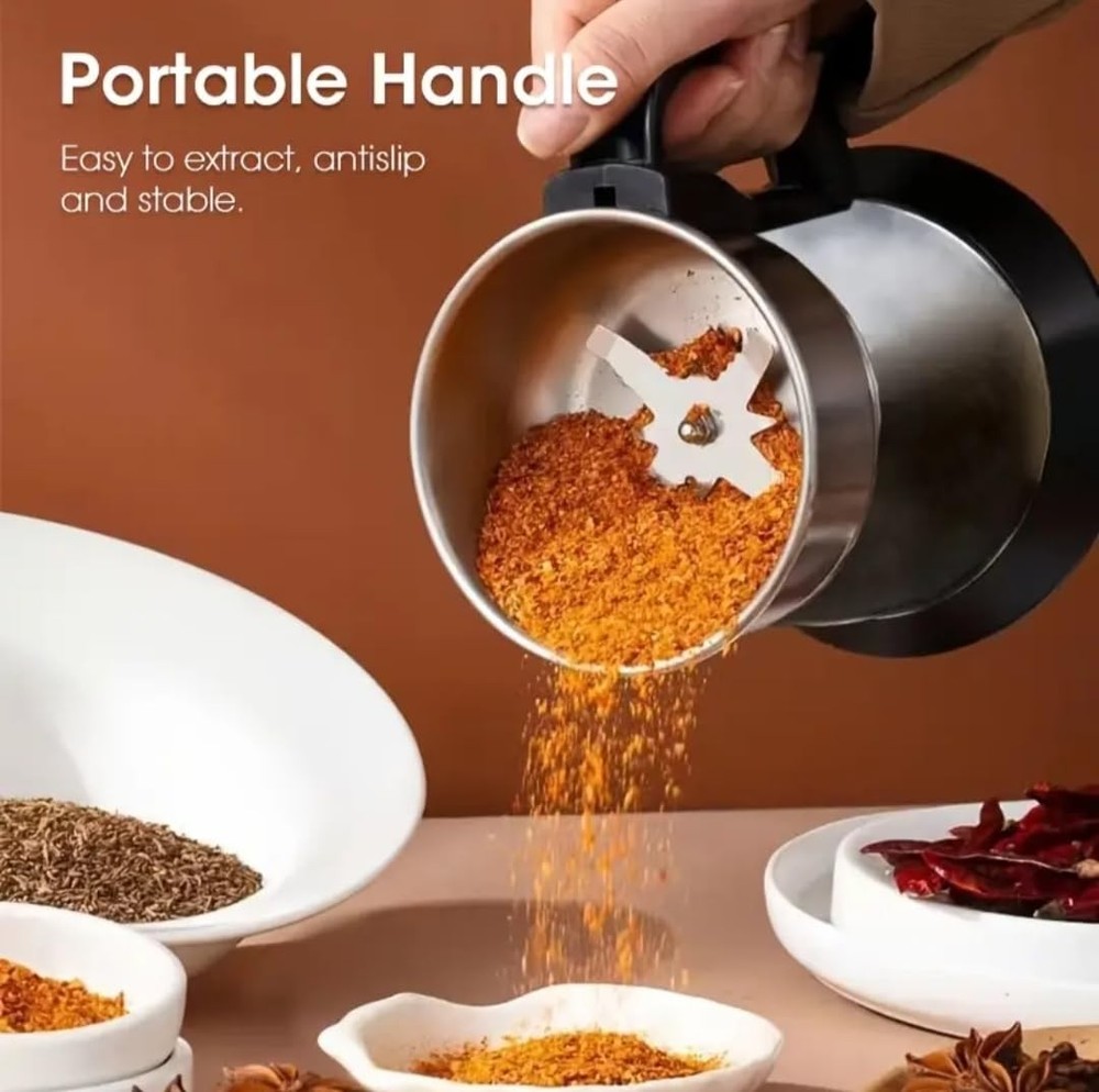 spice grinder ，Coffee and Spice Grinder, Multi-Function , Stainless Steel, 10...