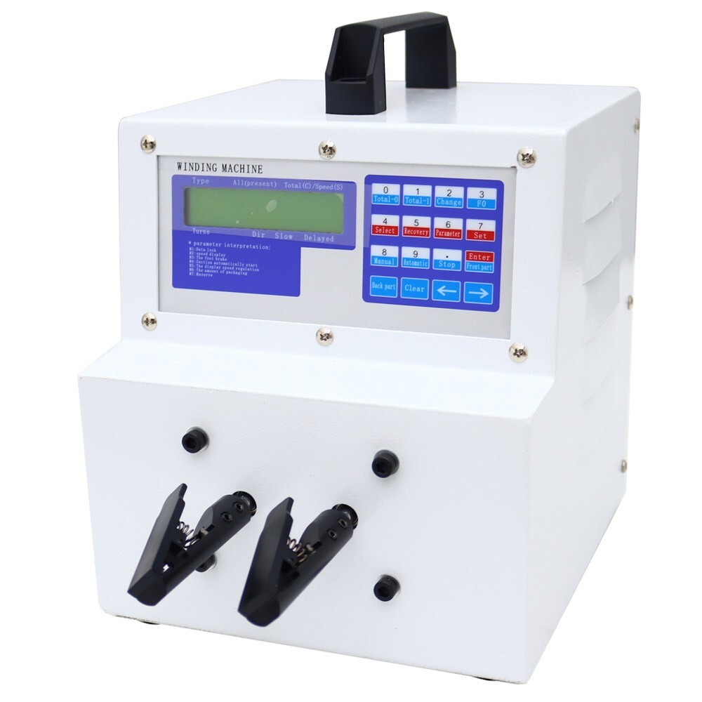 TECHTONGDA 110V Automatic Double Station High-speed Wire Twisting Machine#027311
