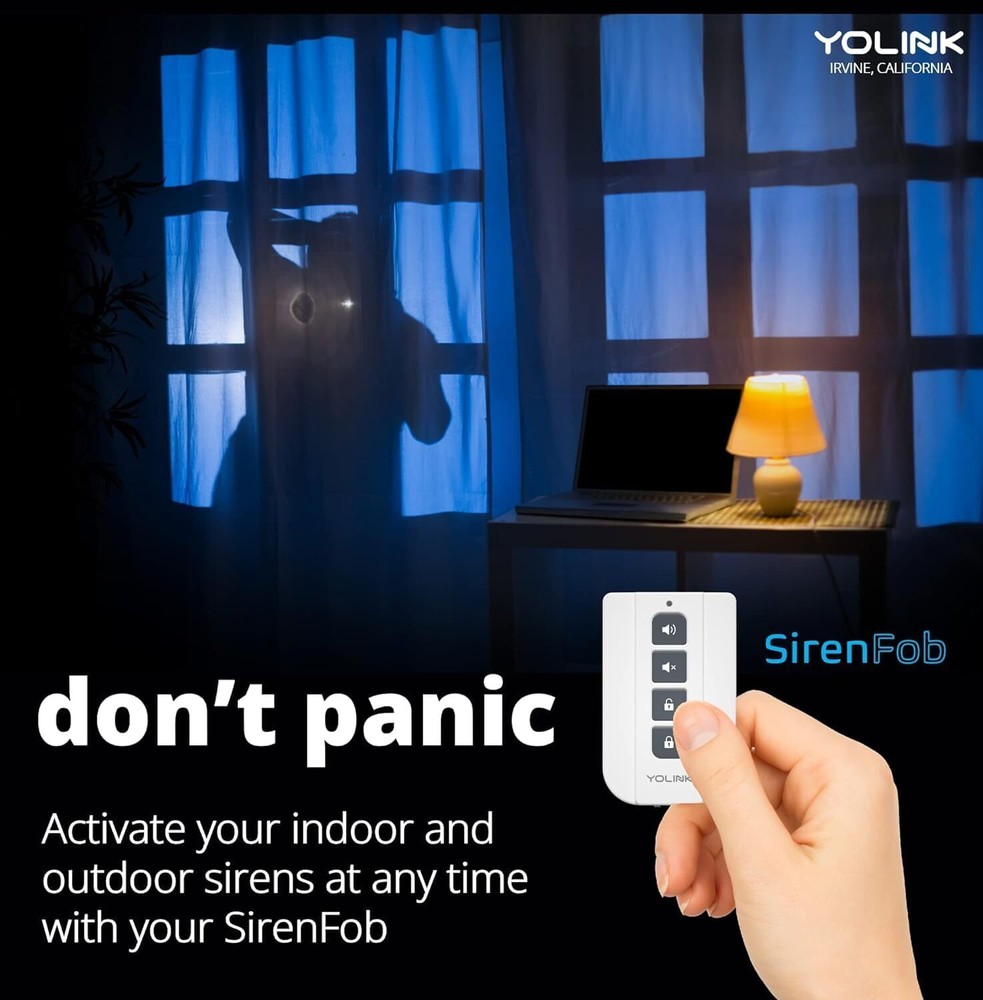 YoLink X3 Version Outdoor Alarm Controller, Ruggedized Battery-Powered 130dB