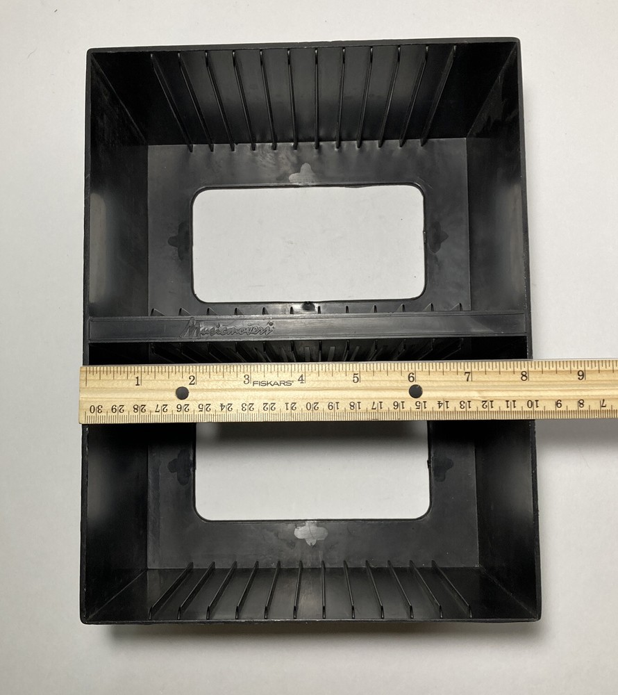 Music Movers 30 CD Hard Plastic Storage Rack Holder Replacement Case Insert