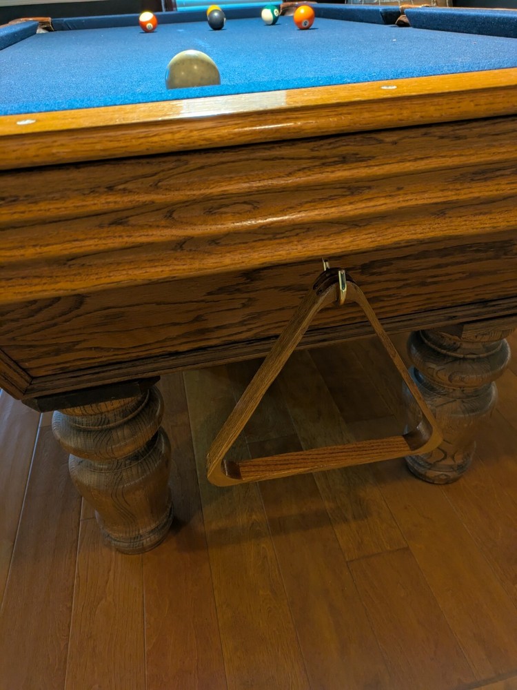 Billiard Table Brass Ball Rack Hook with Mounting Screws