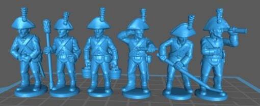 Austrian Artillery - Resin 28mm Minis