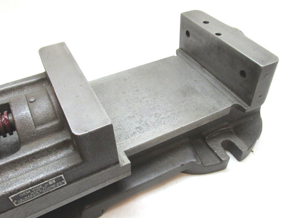 GEM 6" MILLING MACHINE VISE w/ SCREW TYPE HANDLE - #4