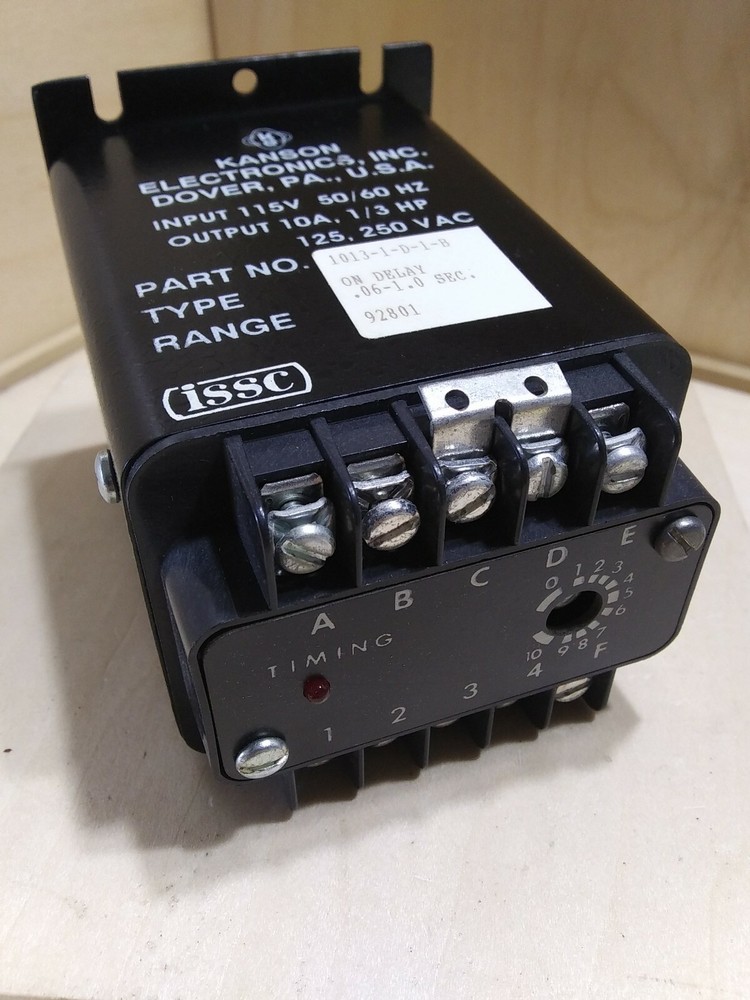 ISSC 1013-1-D-1-B On Delay Timer NEW
