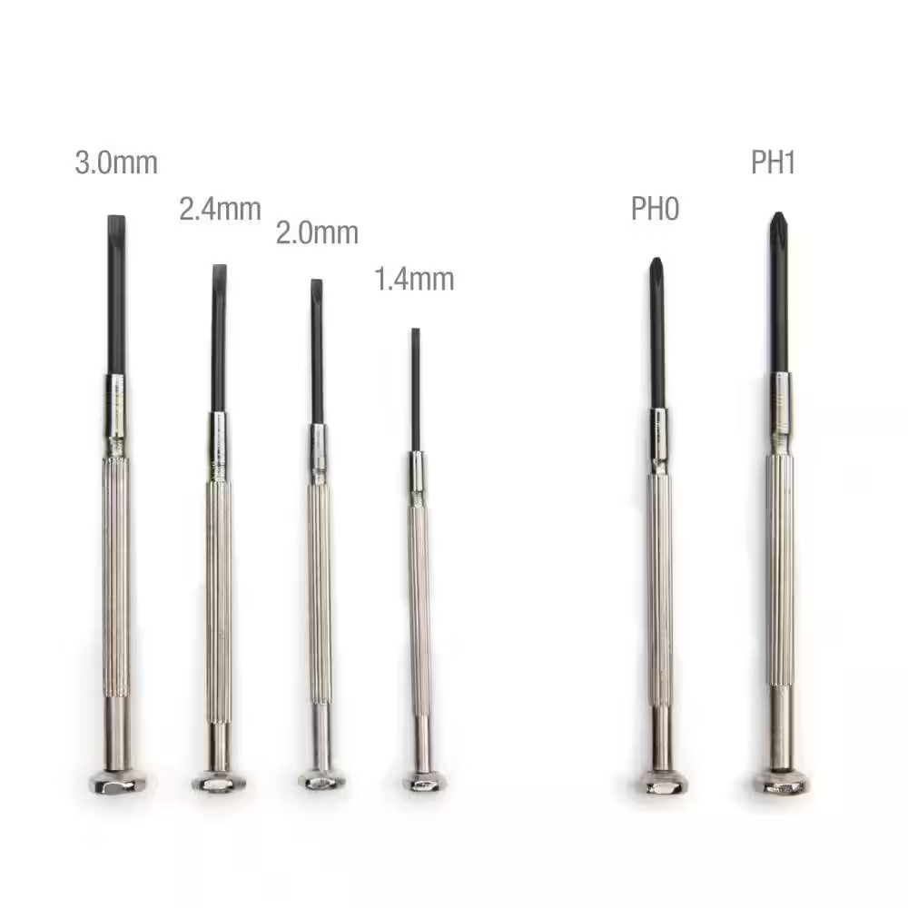 Precision Phillips and Slotted Screwdriver Set (6-Piece)