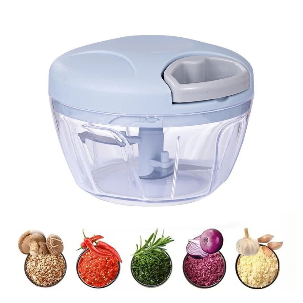 Manual Food Chopper Hand-Pull String – Portable Onion & Garlic Mincer