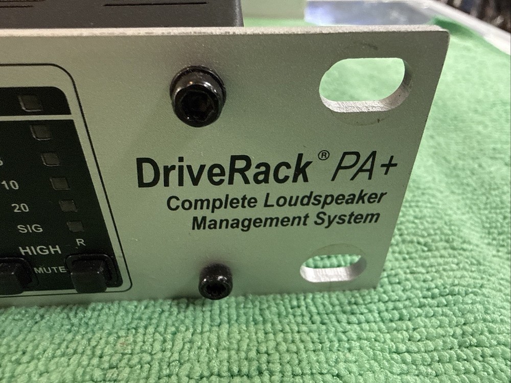 DBX DriveRack PA+ Loudspeaker Management System DBXPA+V