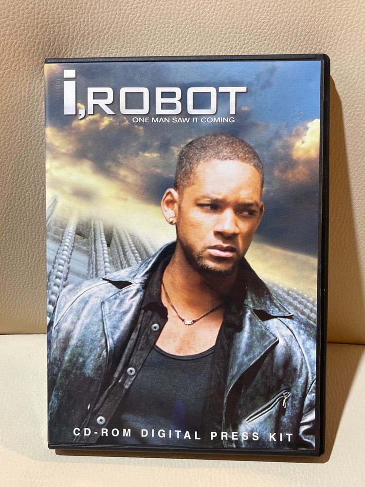 Autographed Will Smith 'i,Robot' Cd-Rom Press Kit - Beckett Coa!