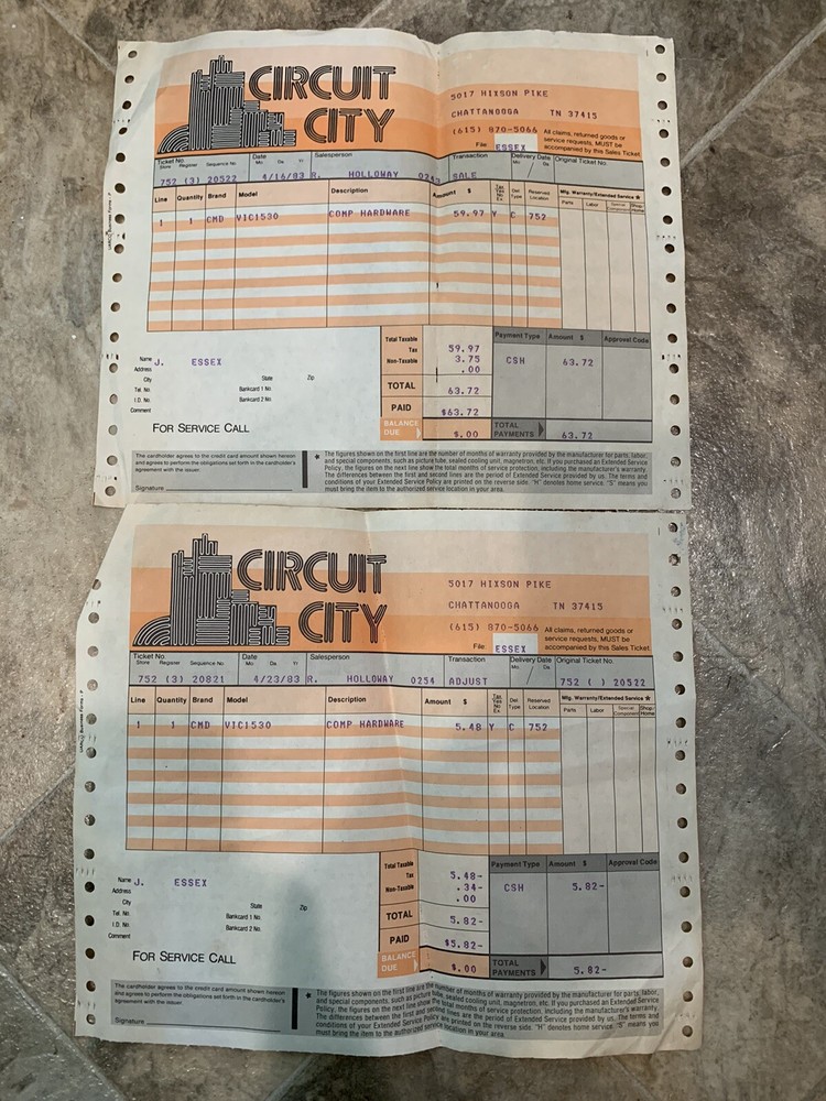 Commodore Vic 20 (Powers On , But Not Tested)