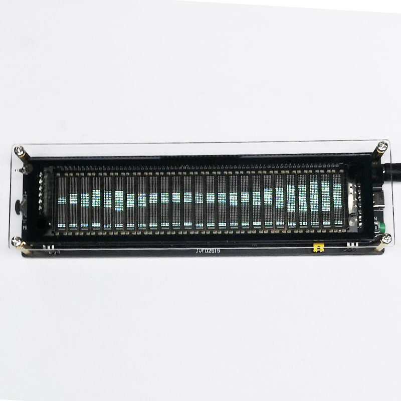 VFD Music Spectrum Display Analyzer W/ clock Audio Level Indicator rhythm NEW