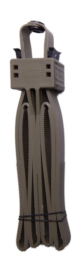 P2 2-4-1 Disposable Flex Cuffs Black, Green, or Tan 5" Wide Heavy Duty Construct