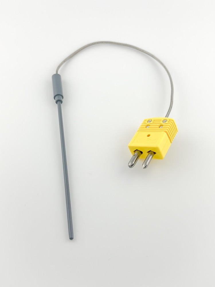 Type K-Thermocouple Sensor - PFA coating - stainless steel over braid