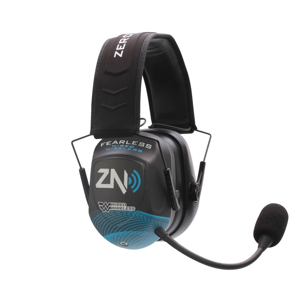 ZeroNoise WW Practice Headset - Wired & Wireless Connection (Adjustable Fit)