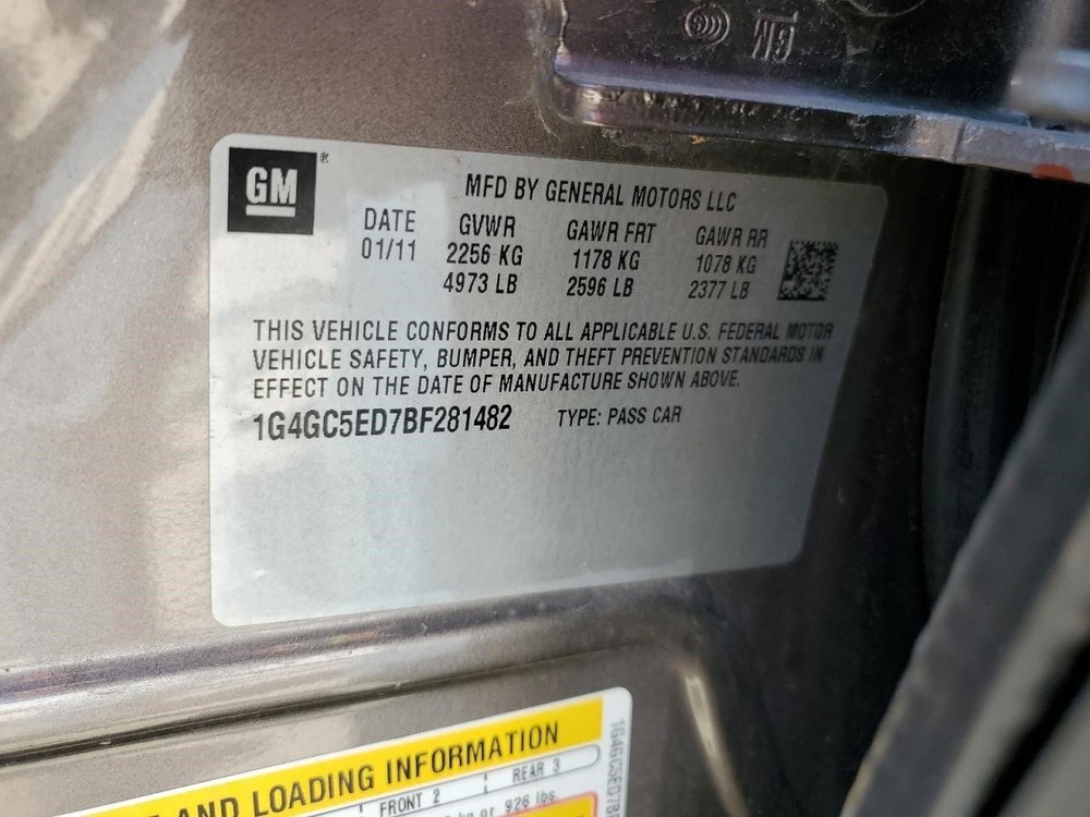 2010 - 2011 GMC ACADIA Engine ECM Electronic Control Module Behind Fan Shroud