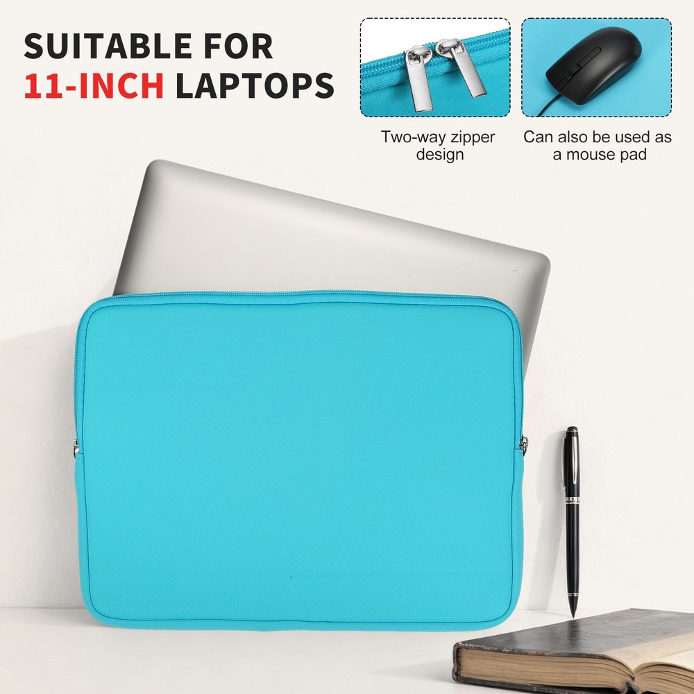 Laptop Case Shockproof Computer Sleeve for 13" Lenovo Notebook Light Blue