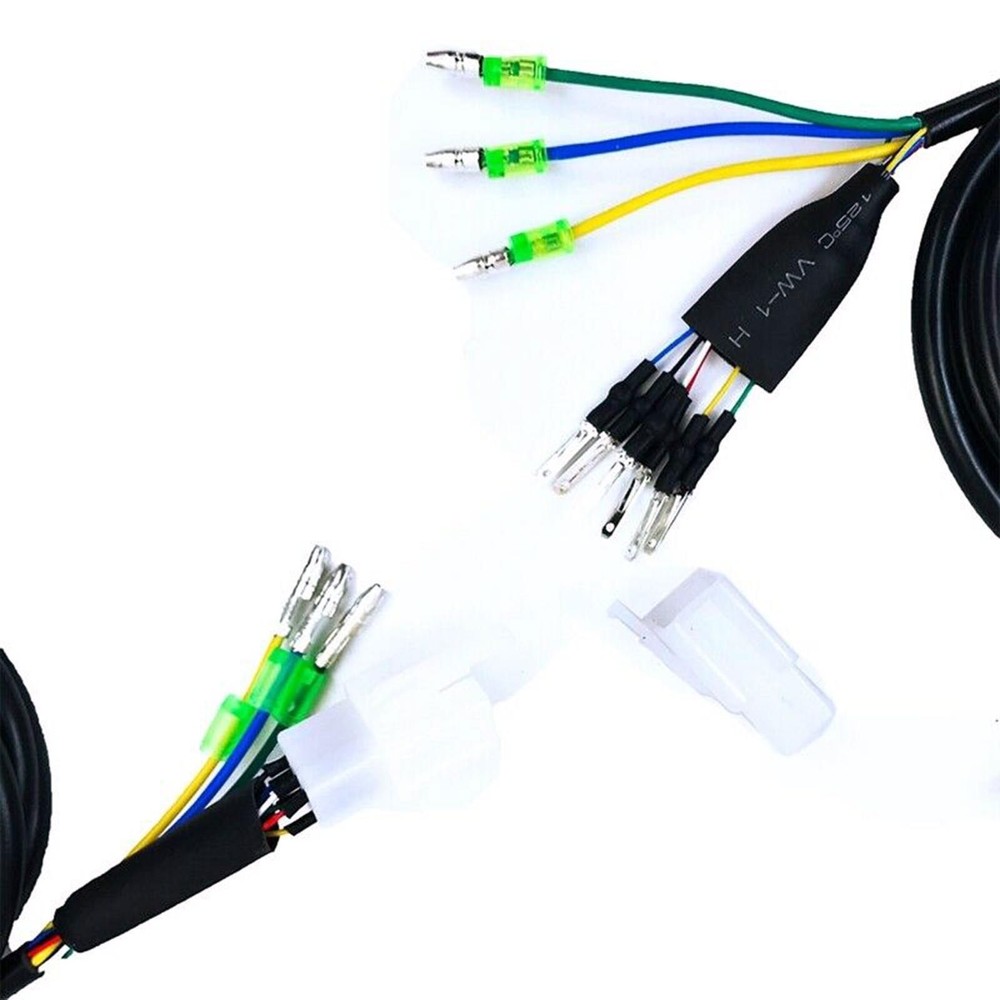 9 Pin Conversion Line Waterproof Connector E-Bike Motor Convert Extension Cable