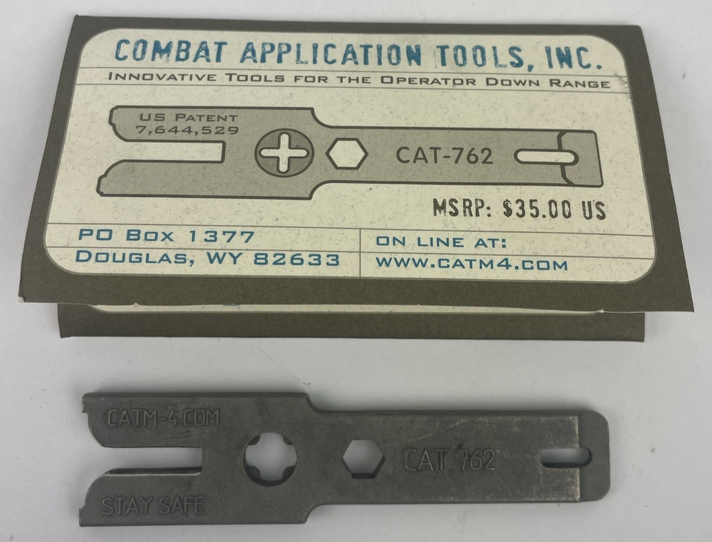 Combat Application Tools Barrel Scraping Tool for Gun Cleaning CAT 762 - LOOK