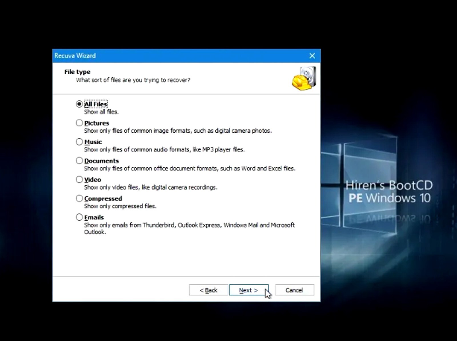 Hiren's Boot CD/DVD•Windows Recovery•HDD,SSD Repair&Clone•Virus Removal & More