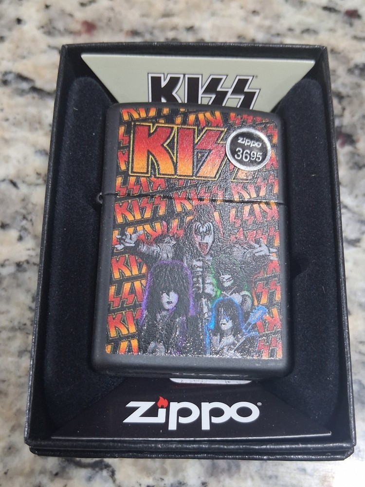 KISS ZIPPO LIGHTER AUTHENTIC 2025 LICENSED ROCK N ROLL