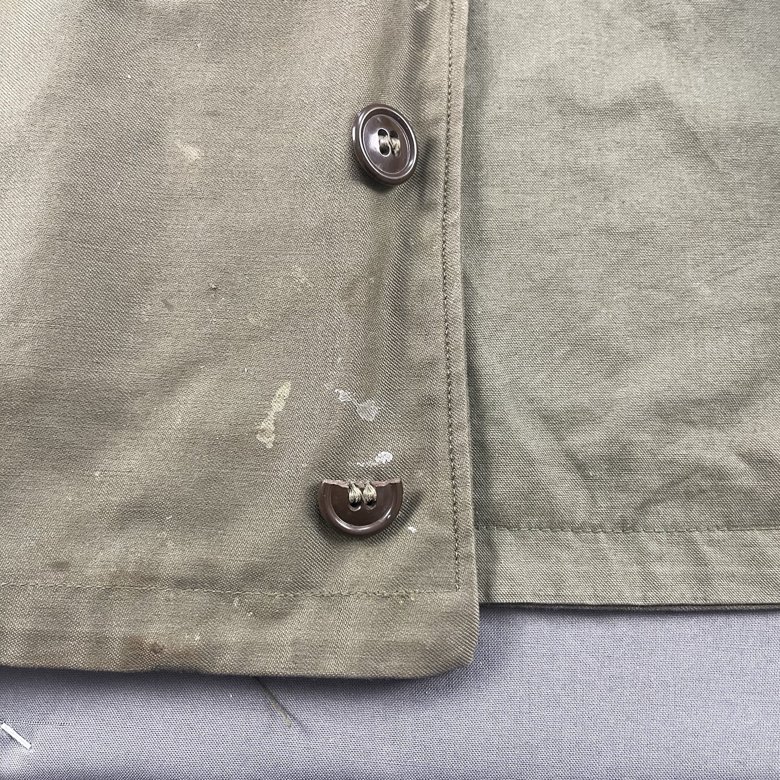 Vintage M43 Military Field Jacket WW2 40s US Army Parka Coat