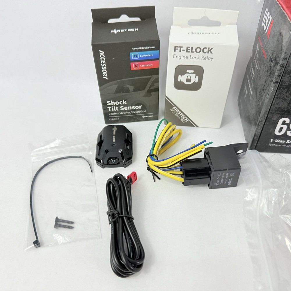 Compustar CS697-A All-in-One 1-Way Security System - Black - Brand New Open Box